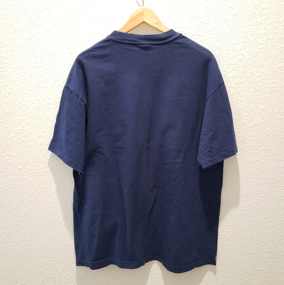 Vintage 90s Fred Babb What Iz Art Spell Out Short Sleeve T-Shirt Men's - sz XL - Picture 5 of 6